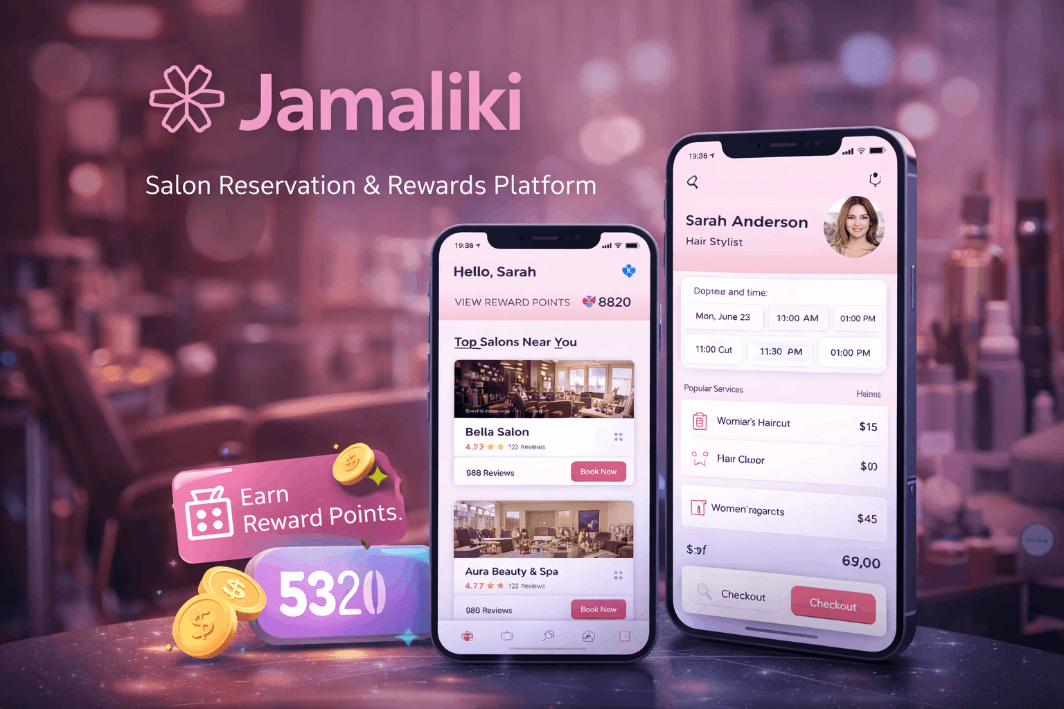 Jamaliki beauty and wellness app